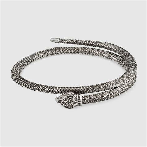 gucci garden snake bracelet|sterling silver snake bracelet.